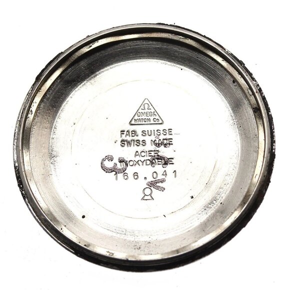 OMEGA Geneve 166.041 Cal.565 Date Silver Dial Automatic Men's Watch - Picture 12 of 12